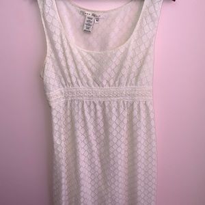 Babydoll eyelet dress